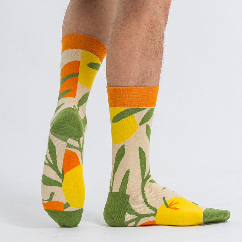 Green Days Cotton Crew Socks