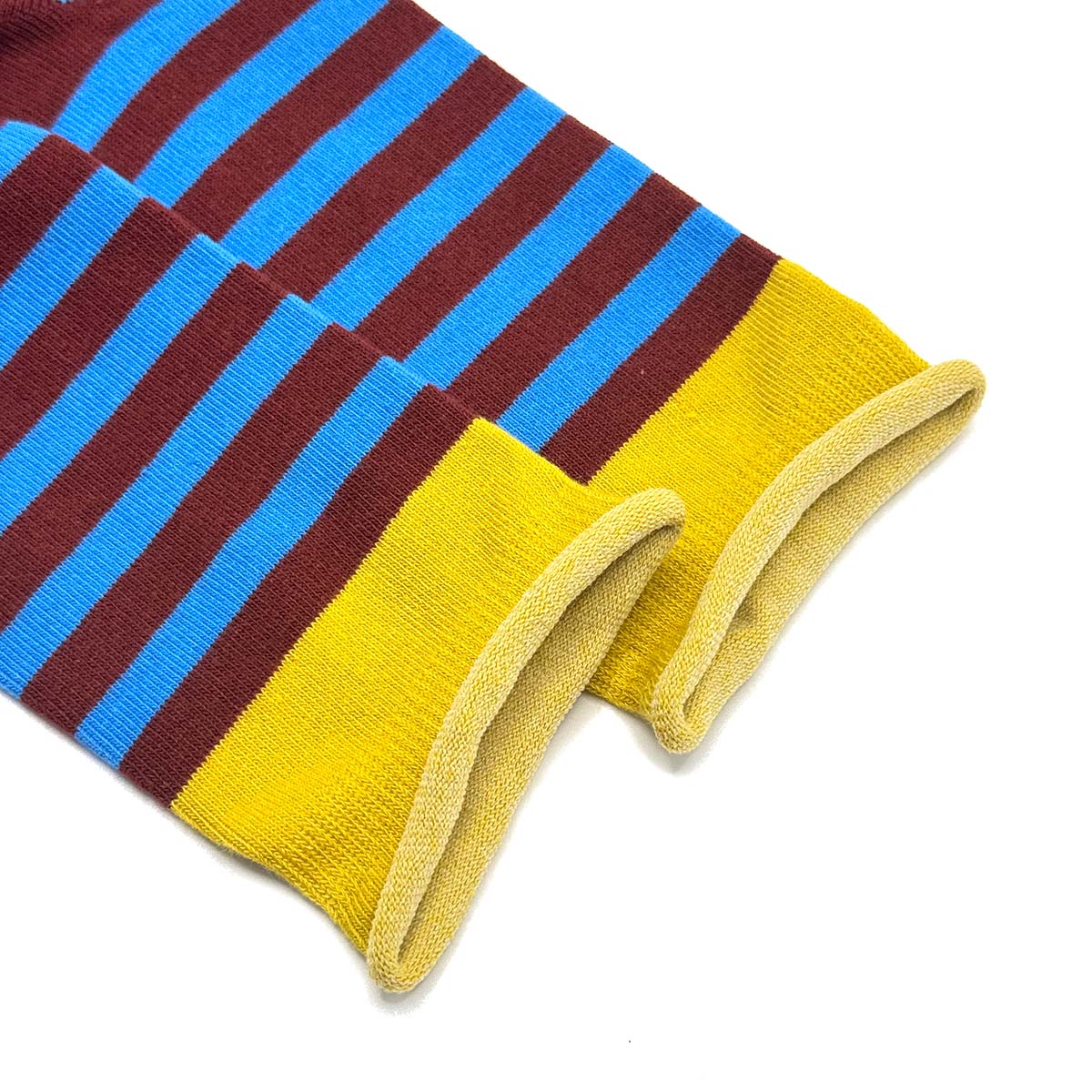 Tahitian Stripe Cotton Crew Socks