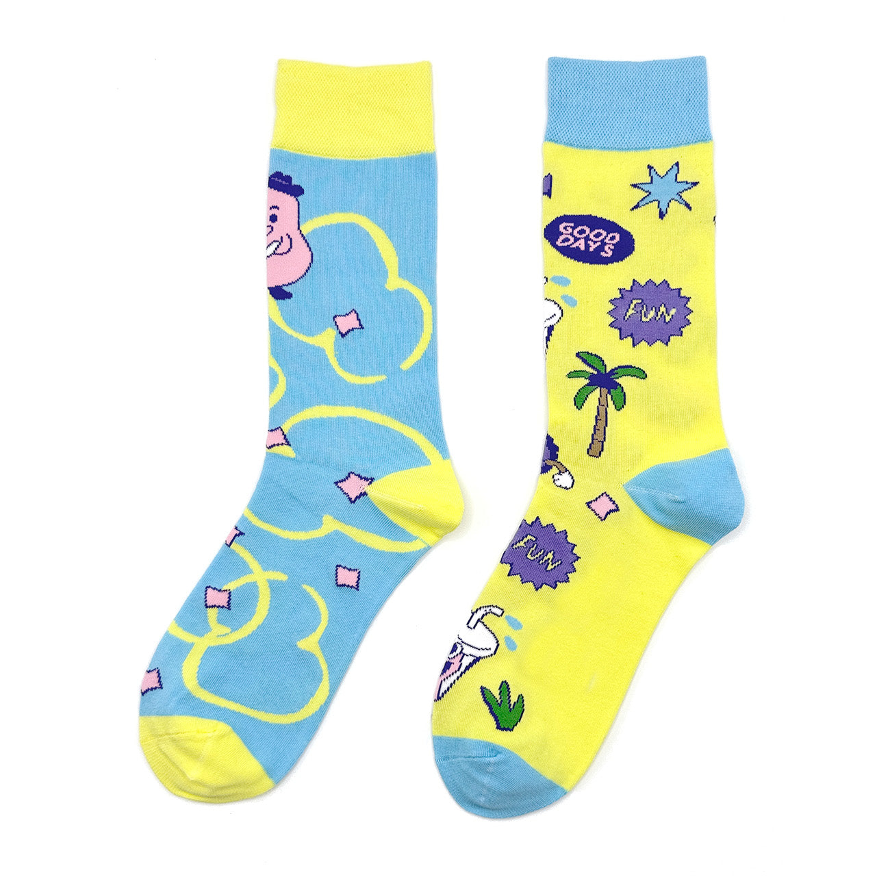 Good Days Cotton Crew Socks