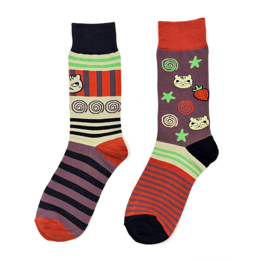 Proud Cat Cotton Crew Socks